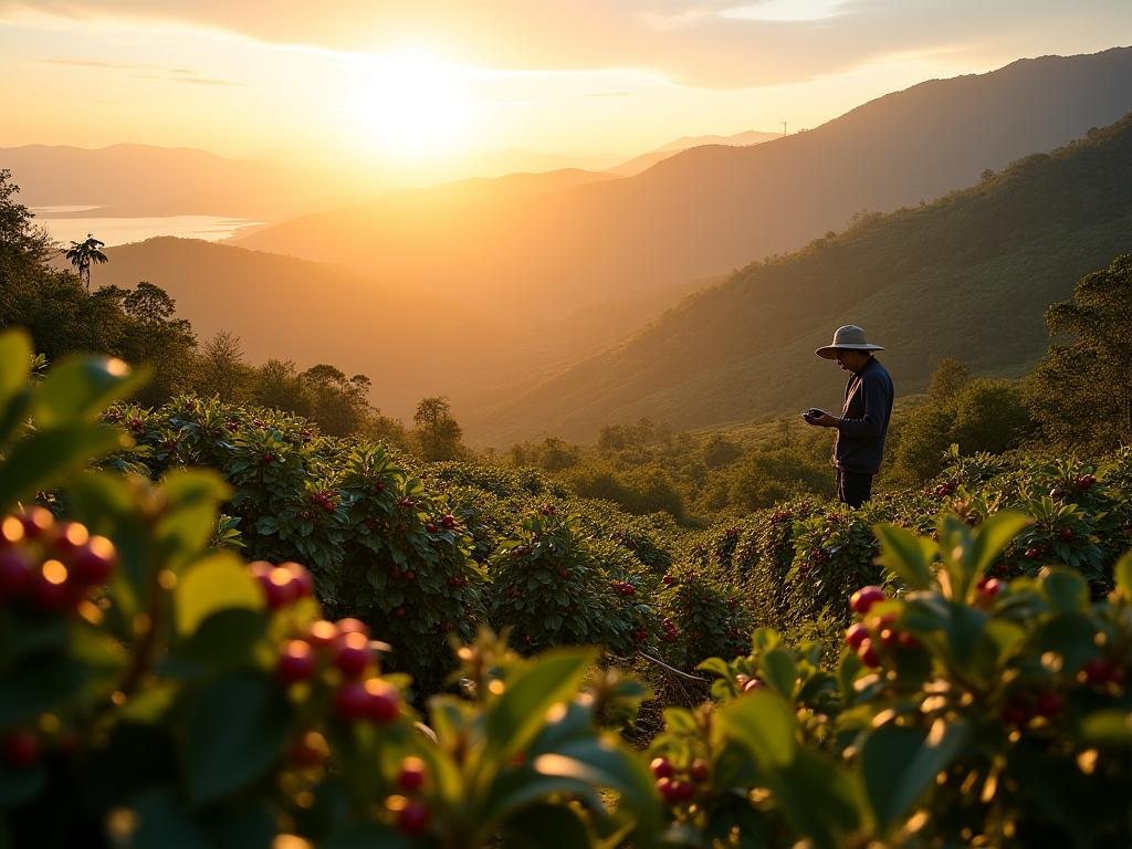 Fotografía profesional de finca cafetera en Manizales